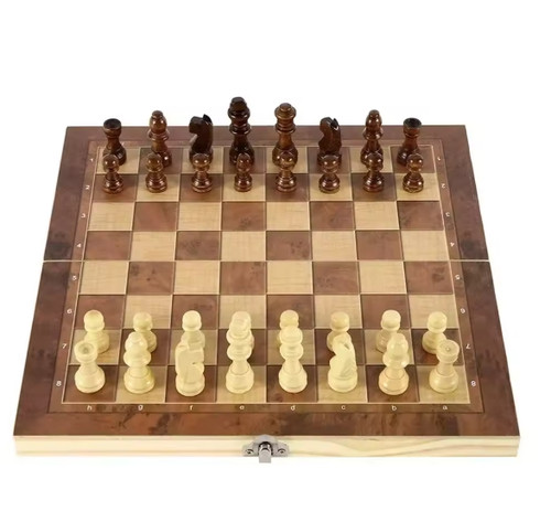 30cm large chess wooden - large, set