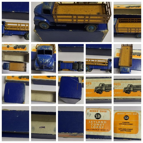 Dinky toys 531 leyland comet - dinky,