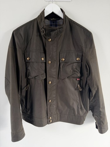 Mens belstaff racemaster waxed - mens,