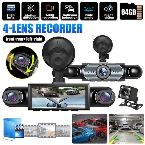 Dash cam 4channel 360 front - 4channel,