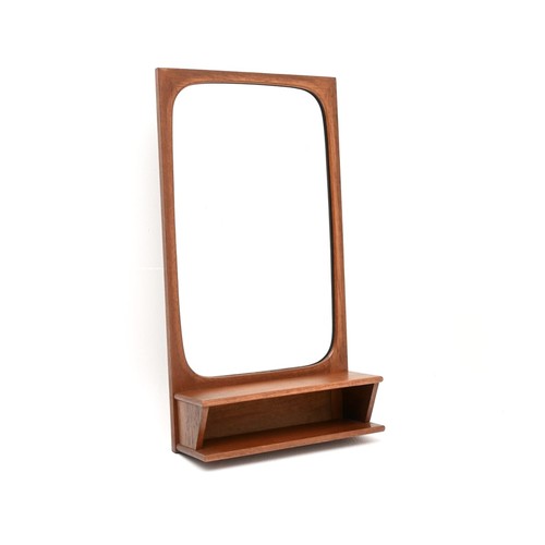 Danish vintage teak mirror - teak, by