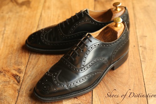 Church black leather oxford - church's,