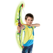 Children's Large Light Up Bow & Arrow Set Kids Archery Target Shooting Game Toys