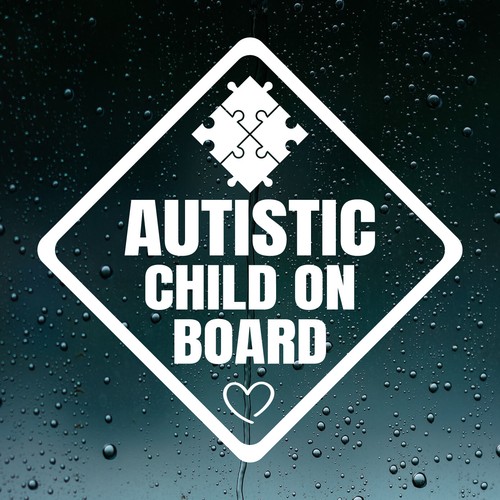 Autistic child board autism - child, on
