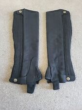 Hy Amara Half Chaps BLACK