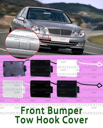 Front bumper tow hook - hook, cover