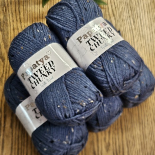 100g papatya chunky - 5, tweed