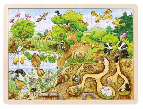 Goki wooden animal - goki, world