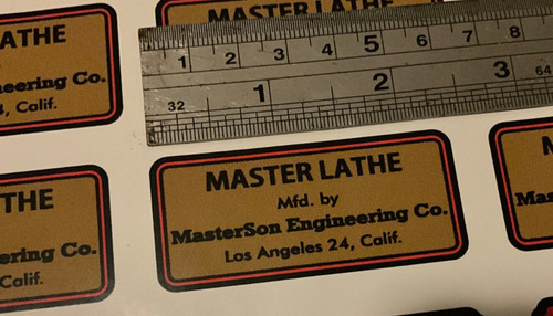 Master masterson miniature - master,