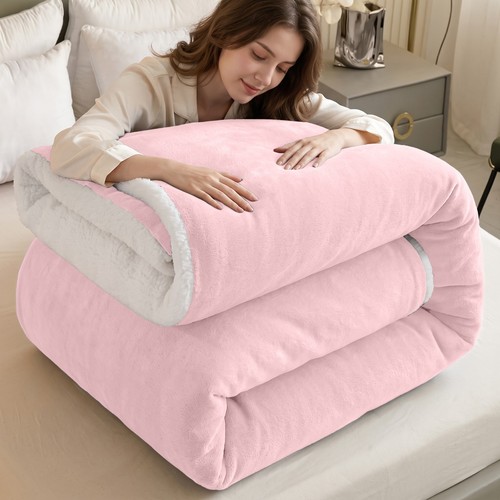 500 gsm luxury heavy - heavy, sherpa