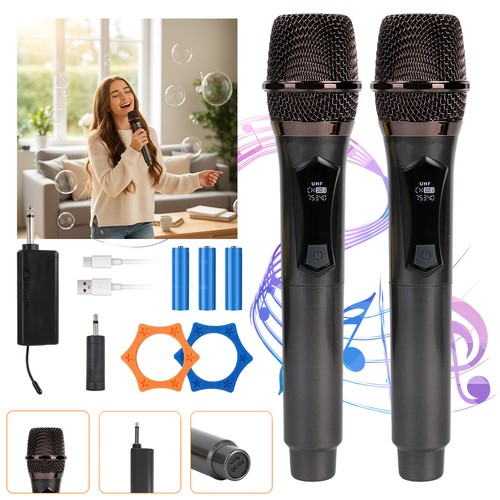 Handheld cordless microphone - handheld,