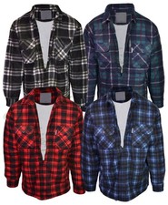 Mens Collared Sherpa Lined