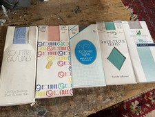 Vintage Tights. 5 Pairs. Mixed