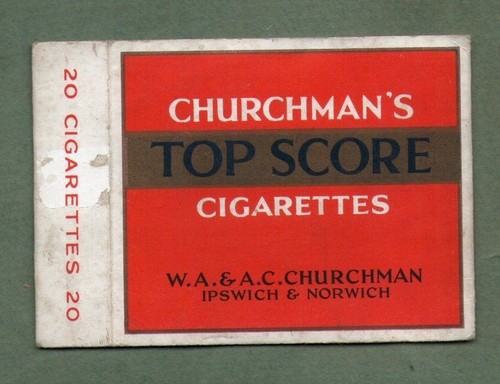 Old empty cigarette packet - old,