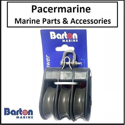 Barton triple swivel block - barton,