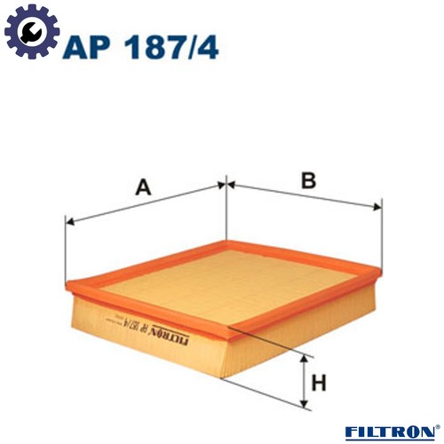 Air filter 187 for mg - 187/4,