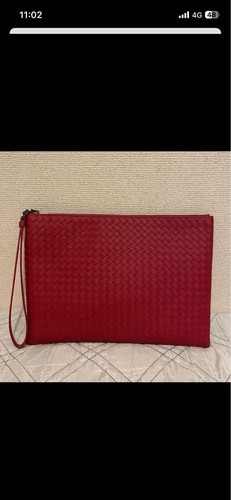 Bottega veneta red - bottega, leather