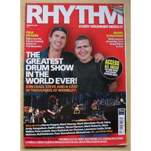 Red hot chili peppers rhythm - red,