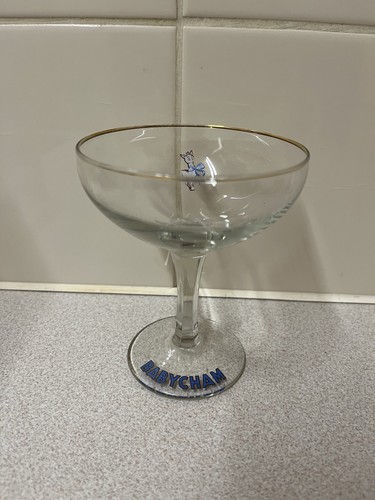 Small vintage babycham - vintage, glass