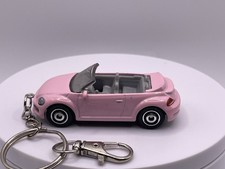 VW Beetle Convertible Keyring