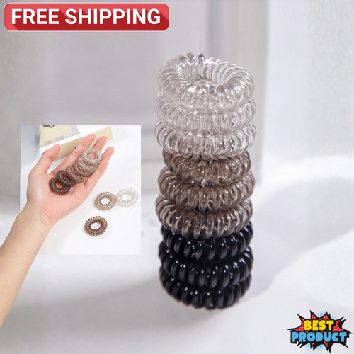 9pcs traceless spiral hair - traceless,