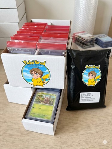 Pokémon cards bulk job - cards,
