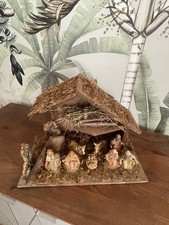 Vintage Nativity Stable Set