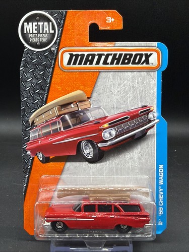 2016 matchbox red chevy - red, 59