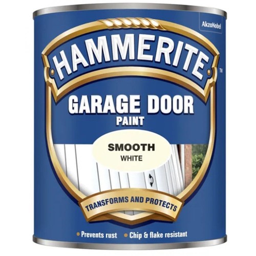 Garage door paint - door, smooth