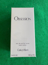 Calvin Klein OBSESSION Eau De Parfum Spray. 100Mml 3.4 FL OZ Sealed in Box