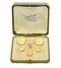 French 19th Century Boxed 18ct