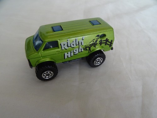 Matchbox 4x4 chevy van ridin - matchbox,