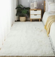 Durable soft fluffy solid carpet in multiple colours and sizes