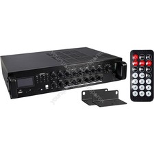 Eagle 6 Zone 120W 100Volt Line Amplifier with Remote Control