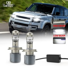 2X 200W H4 80000LM Mini Bi-LED