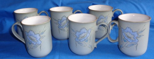 Denby mandarin mugs - mugs, of