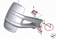 Bmw r1200gs rear mudguard - r1200gs,