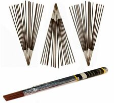 50 X Incense Sticks Long 1hr Burn Time Foil Wrapped Beautiful, Choose Fragrance