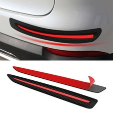 2pcs Car Bumper Corner Protector Guard Cover Anti-Scratch Rubber Sticker Protect