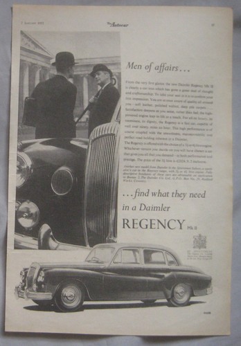 1955 daimler regency ii - mk,
