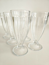 Dessert milkshake sundae glasses American style 350ml x 6
