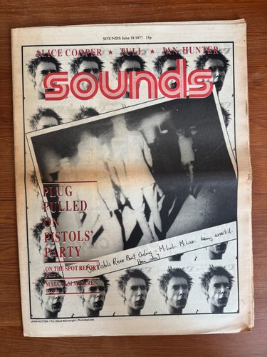 Sex pistols sounds magazine - sex,