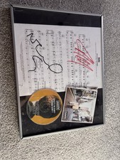 Oasis Framed Memorabilia –