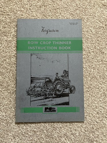 Ferguson row crop thinner - row,