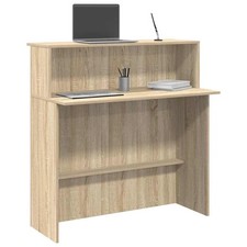 Reception Desk Sonoma Oak