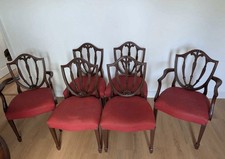 6 Mahogany Hepplewhite Dining