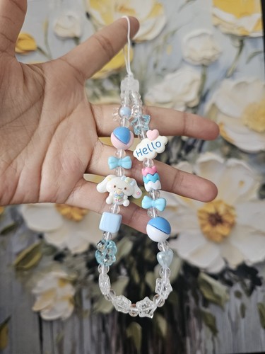 Cinnamoroll phone charm bag - phone,