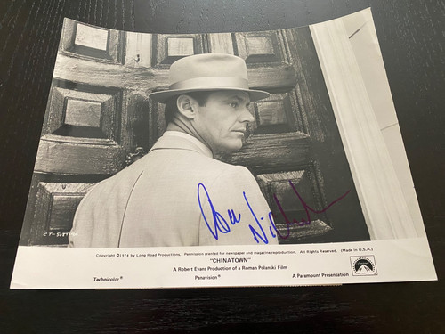 Jack nicholson signed china - jack,
