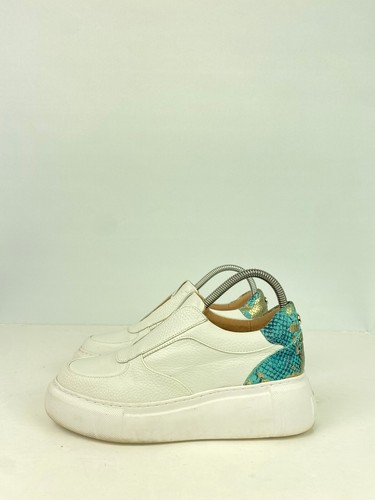 Moda pelle white - white, plain