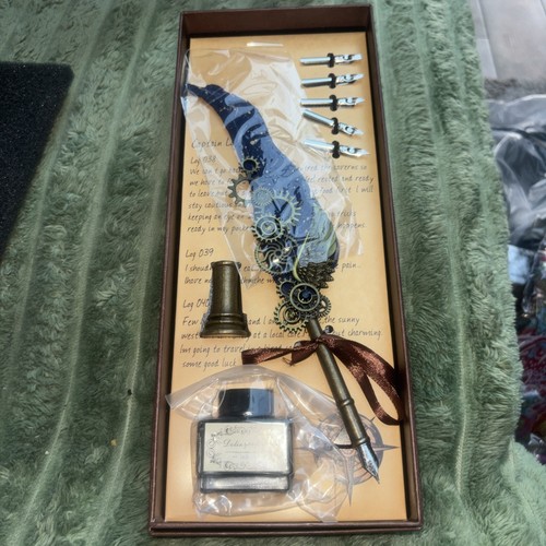 Feather quill gift - feather,